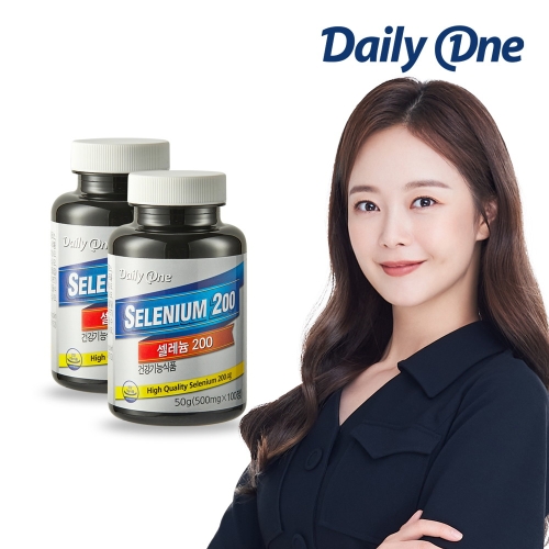 조아제약 셀레늄 200 500mg 100정 (2개)