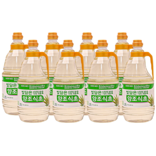 빛담은바이오 빛담은 양조식초 1.8L (8개)_이미지