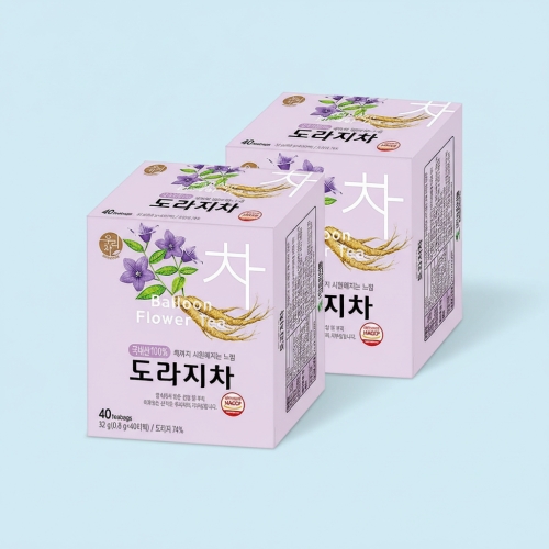 담터 모과 도라지차 40개입 (2개)_이미지
