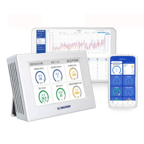 IoT실내통합 공기측정기 IAQ-C7 BO