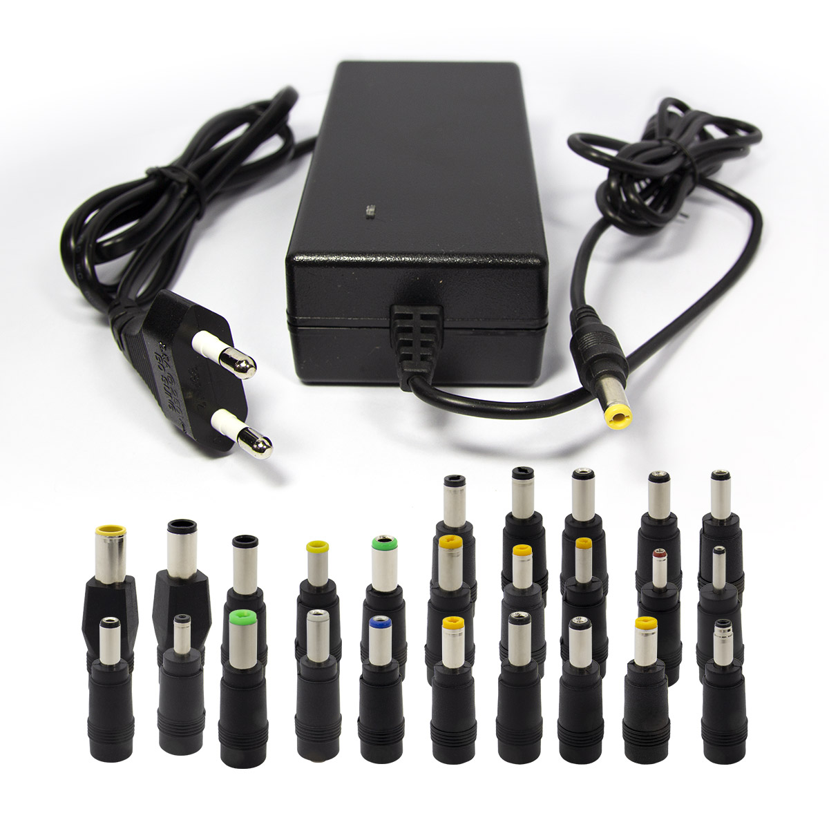 탑라인에이치디 솔탑 국산 12V 5A 케이블 일체형 모니터 어댑터 (SOLTOP-1781 / 25종 젠더)