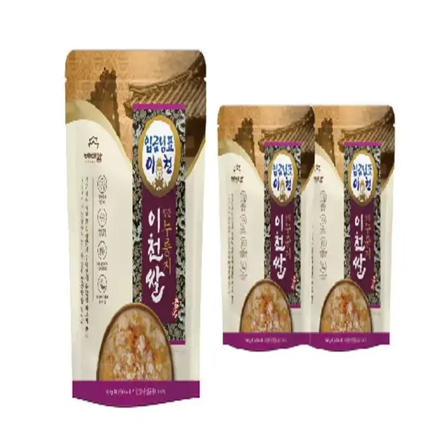 에버헬스케어 이천쌀 명품 누룽지 500g (3개)