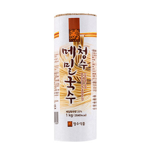 청수식품 두루마리 메밀국수 1kg (15개)_이미지