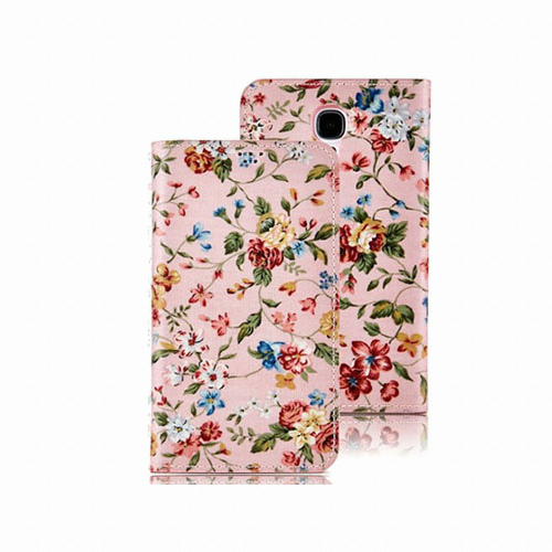 파인드케이 갤럭시S2 HD LTE 엔틱 플라워 플립 케이스_이미지