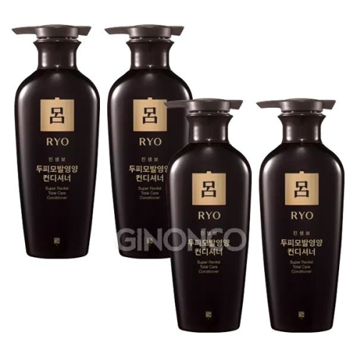 아모레퍼시픽 려 모발영양 윤기 컨디셔너 400ml (4개)