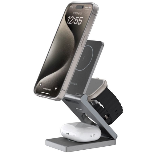 아이리버 멀티 맥세이프 무선충전기 ISC-MG100 (갤럭시/애플워치용)