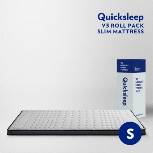 퀵슬립 V3 메모리폼 슬림 매트리스 토퍼 S (10cm)
