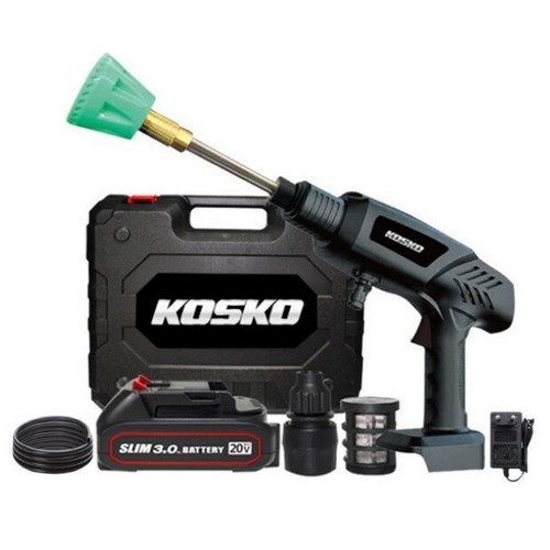 코스코 충전 고압 분무기 KOS-5018V (3.0Ah, 배터리 1개)_이미지