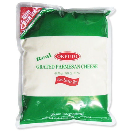 옥산인터내셔널 리얼 그레이티드 파마산 치즈 가루 1kg (1개)_이미지