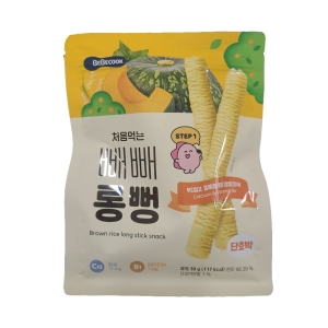 베베쿡 처음먹는 빼빼롱뻥 단호박 30g (3개)_이미지
