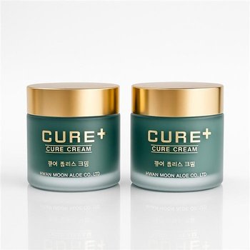 김정문알로에 큐어 플러스 크림 80g (2개)_이미지