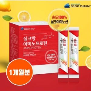에스에스바이오팜 식물성 프로틴 파우더 실크펩타이드 보충제 실크 아미노산 누에고치 류신 아르기닌 필수아미노산 스틱형_이미지
