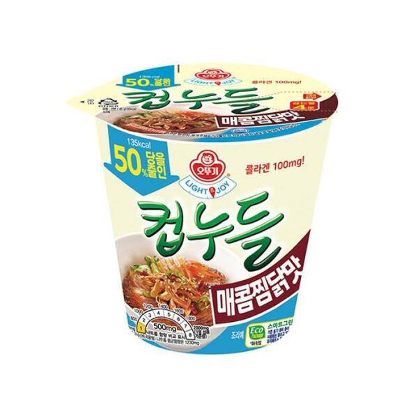 오뚜기 LIGHT&JOY 당을 줄인 컵누들 매콤찜닭맛 45g (30개)_이미지