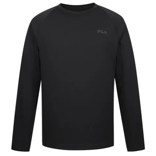 휠라 그래픽 긴팔티 FS2RLG4201U_BLK_이미지