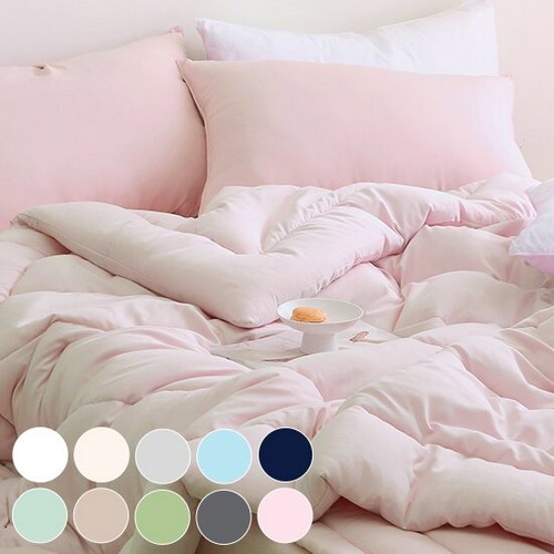 컬러랜드 먼지없는 차렵이불 패드세트