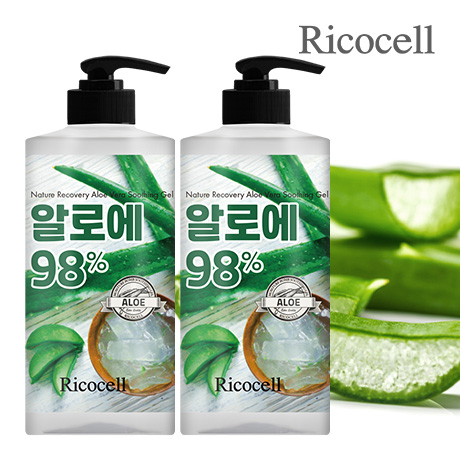 리코셀 알로에 수딩젤 1000ml (2개)_이미지