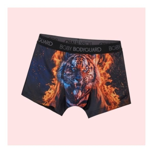 29일 폴리스판 와일드 호랑이 팬티 드로즈 브리프 속옷 언더웨어 BOMDB461BK 3879957