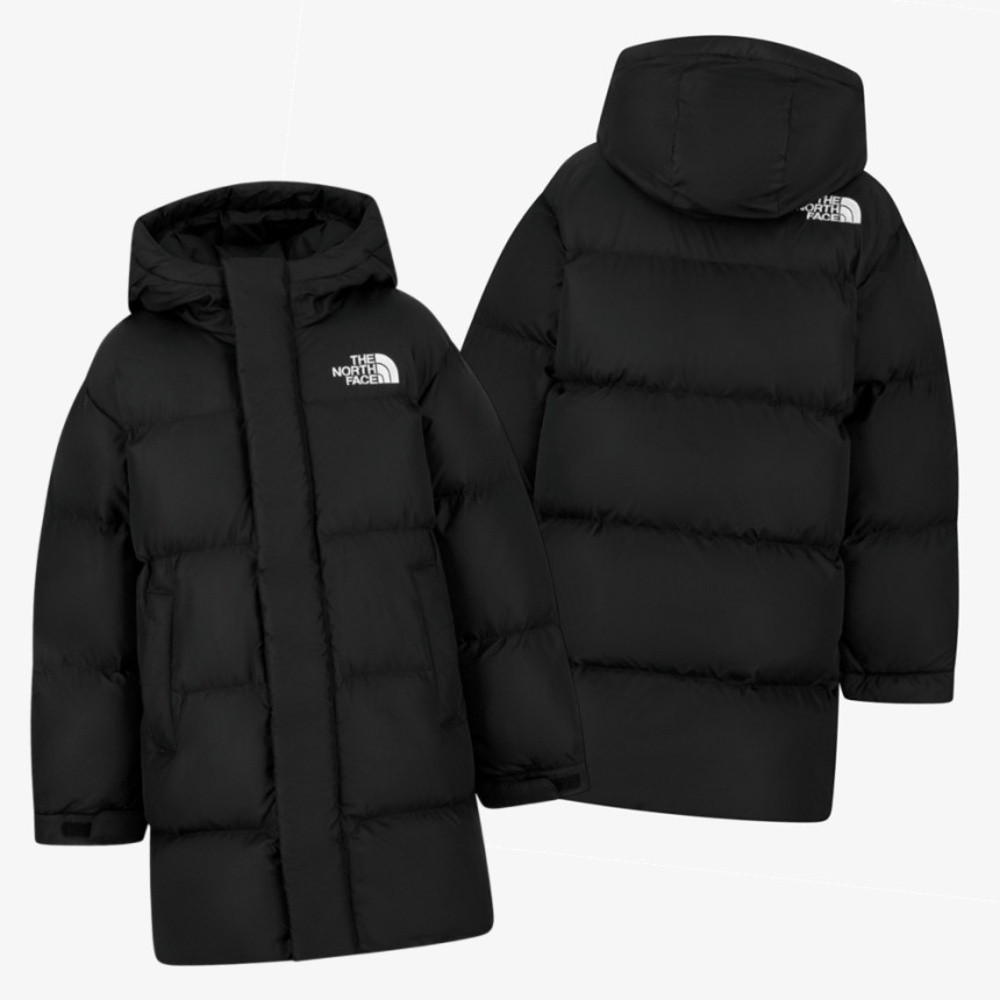 노스페이스키즈 NC3NS50S 블랙 키즈 뉴 퍼피 온볼 패딩 코트 NC3NS50S_이미지