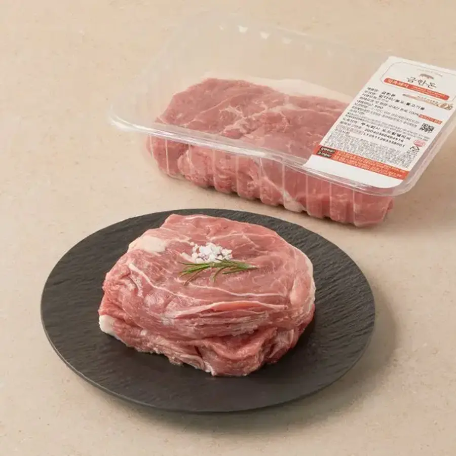 도드람 금한돈 미박 앞다리 불고기용 500g (1개)_이미지
