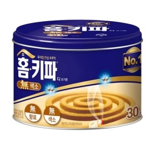 홈키파 디 모기향 무색소 30개입이미지입니다. 누르면 해당 게시물로 새창이동합니다.