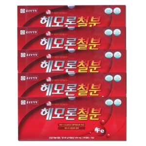 종근당건강 헤모론철분 120정 (5개)_이미지