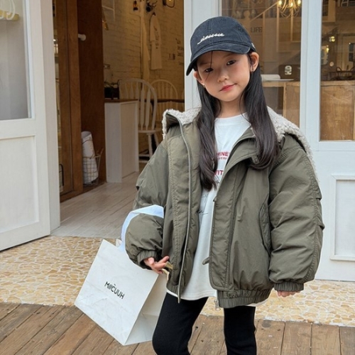 베이비맥스 집업 후드 야상 패딩 점퍼 R15941