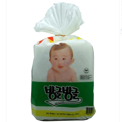 현대베이비산업 하이디 방글방글 일회용 아기 기저귀 일자형-공용