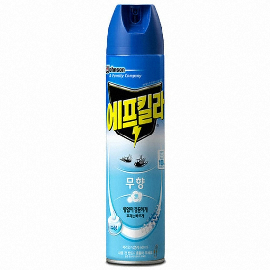 한국존슨 에프킬라 에어로졸 무향 600ml (12개)
