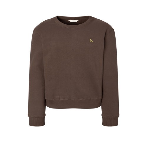 LF 헤지스 아이코닉 코튼 블렌드 기모 스웨트셔츠 브 HSTS5D901W2