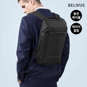  빌리버스 남자 백팩 BSZ432 남성 캐리어 결합 노트북 수납