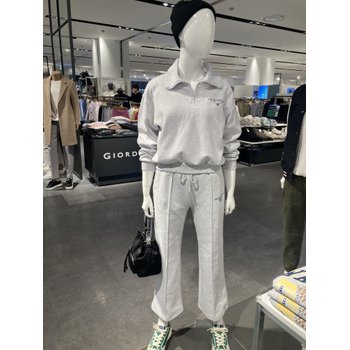여성 크롭 반집업 티셔츠 N231TS722P