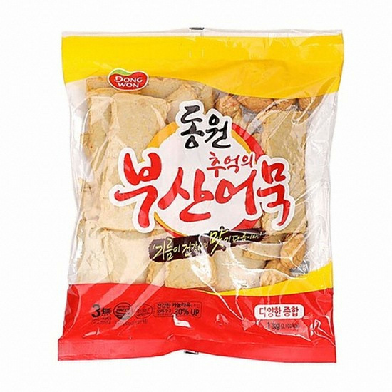 추억의 부산어묵 다양한 종합 1kg