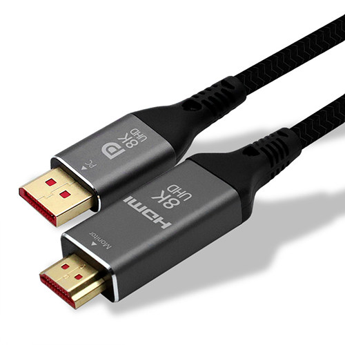 CABLEMATE DP v1.4 to HDMI v2.1 케이블 (2m, CM-DH4002)