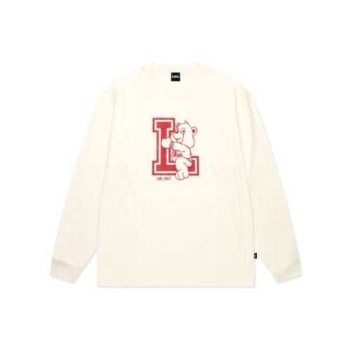 LMC 베어 UNIV 롱 SLV 티 아이보리 1937652