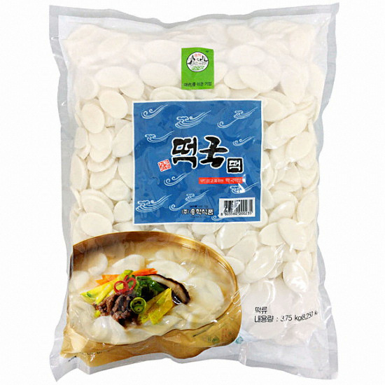 송학식품 떡국떡 3.75kg (4개)