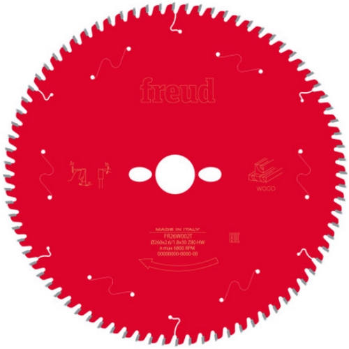보쉬 프레우드 10인치 목재용 원형톱날 FR26W002T