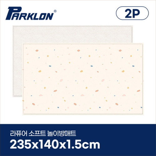파크론 파크론 라퓨어 소프트 놀이방매트 젤리테라조 235x140x1.5cm (2개)_이미지