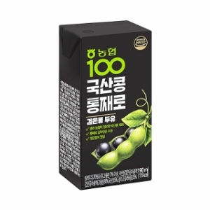 100% 국산콩 통째로 검은콩두유 190ml