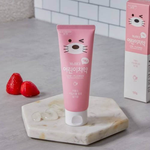  한국콜마 마이비 저불소 어린이치약 딸기향 100g [1개]