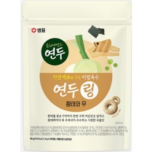 샘표 연두링 황태와 무 80g(4gx20입) (1개)_이미지