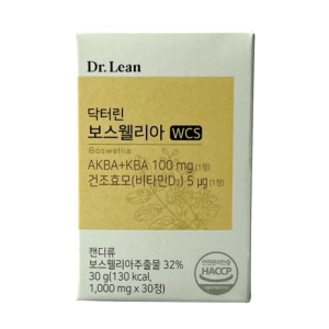 네추럴웨이 닥터린 보스웰리아 1000mg 30정 (5개)_이미지