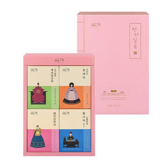 쌍계명차 한차실록 선물세트 (3개)_이미지