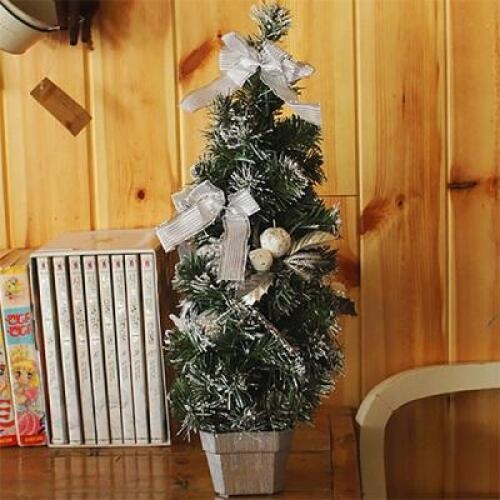스투피드 미니 크리스마스 트리(실버) (60cm)