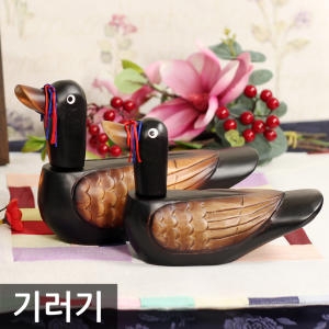 기러기  전통장식소품 나무기러기 2마리한쌍 공예품  오후3시이전  , 각종 이벤트