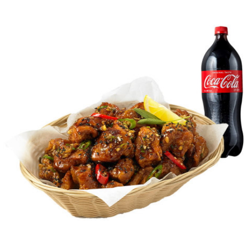 BHC ㅤ맛초킹순살 + 콜라 1.25L 교환권_이미지