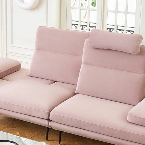 에싸 프레소 스윙기능 리브 패브릭 소파 3.5인용 (스툴포함)_이미지