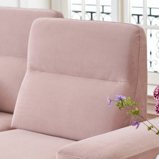 에싸 프레소 스윙기능 리브 패브릭 소파 3.5인용 (스툴포함)_이미지