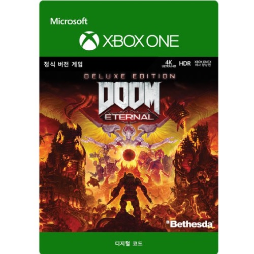  둠 이터널 XBOX ONE 디럭스에디션,다운로드코드