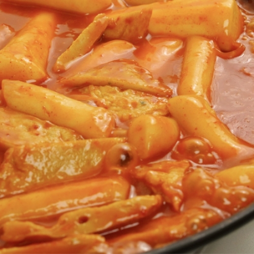 사계절 사계절 떡볶이 중간맛 밀떡 430g (1개)_이미지