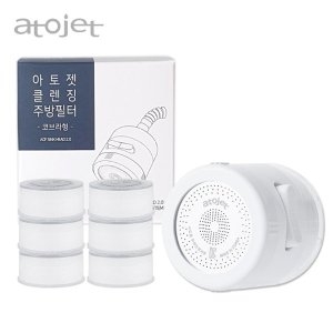 아토젯 클렌징 주방 코브라형 본품 1개+헤드 6개